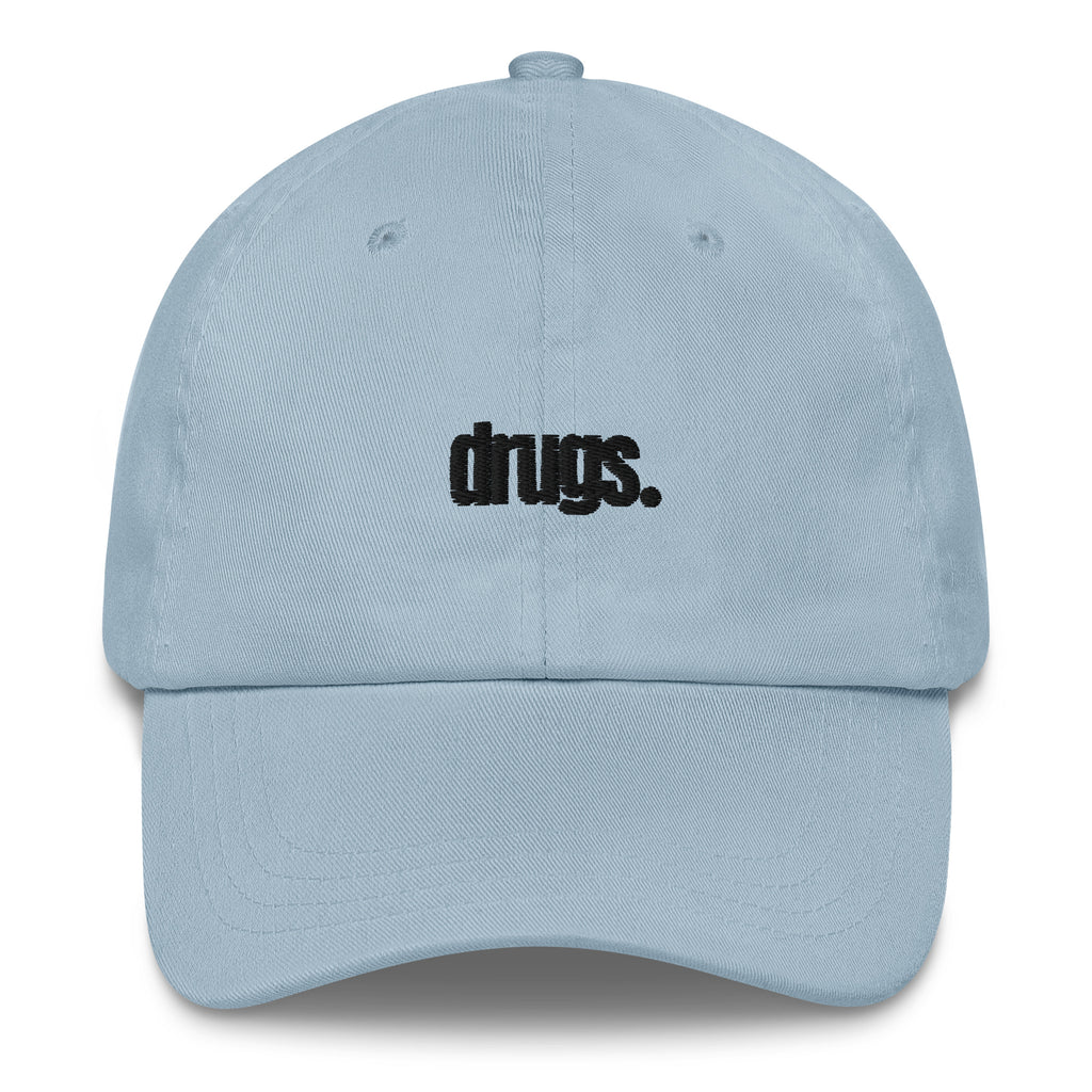 Drugs Simple Dad hat | Swaggy Collective Street Wear - Swaggy Steals