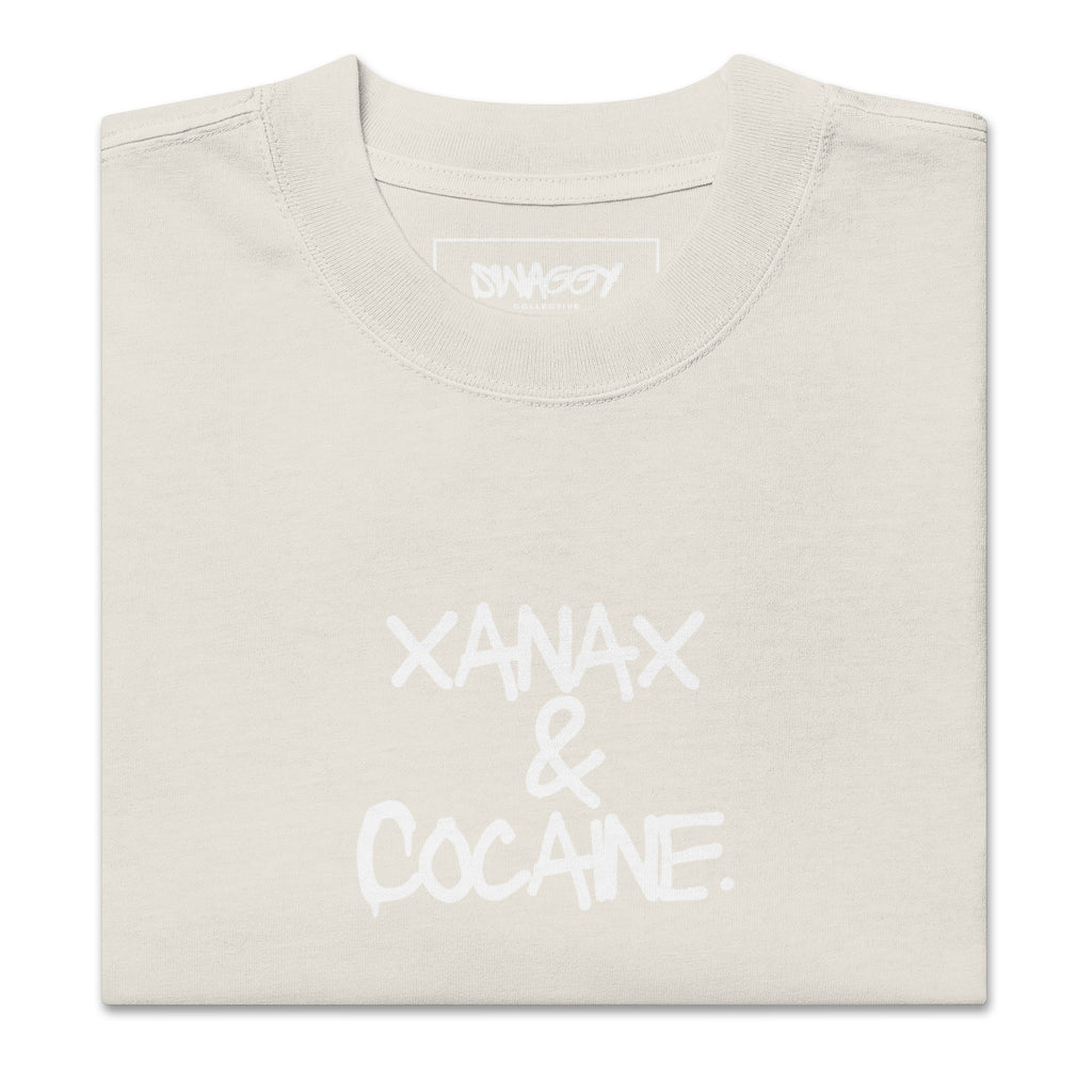 Xan and Blow Enthusiast Oversized faded t-shirt | Swaggy Collective Street Wear - Swaggy Steals